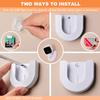 2 Pack Wall Mount for Blink Mini Indoor Camera,Strong Adhesive Camera Mount Base for Blink Mini Indoor Camera,Two Ways Easy Installation, No Drilling or Screw Secured Fixed view 3