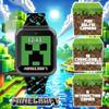 Minecraft Kids Smart Watch - Interactive Touchscreen with Games, Camera, Step Counter, Alarm, Timer, Voice Recorder, and Cool Minecraft Silicone Strap - Fits Wrists 5.5" to 8.0" view 2