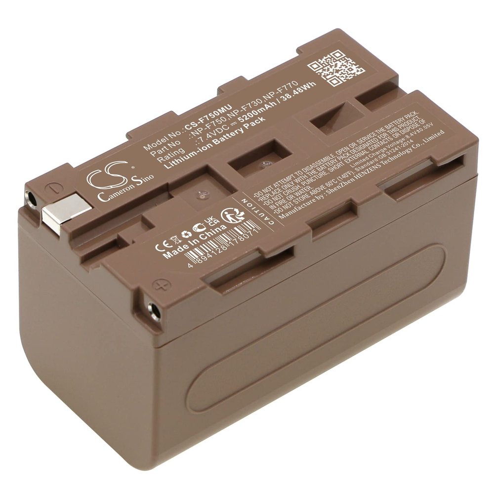 Estry 7.4V Battery Replacement for YN-600 AIR PRO LED 5500K CRI 9 YN-600 AIR PRO LED 3200-5550K LED YN-600 RGB 3200-5500K CRI YN-1200 CRI 95+ 5500K YN-1200 CRI 95+ 3200-5500K 5200mAh