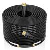 4K HDMI Cable 100ft, High Speed Hdmi Cables (HDMI2.0,18Gbps,1080P)-Ethernet Audio Return Video 4K HDMI Cable, Ultra High Speed Gold Plated Connectors, Compatible with Playstation Arc PS3 PS4 PC HDTV view 1