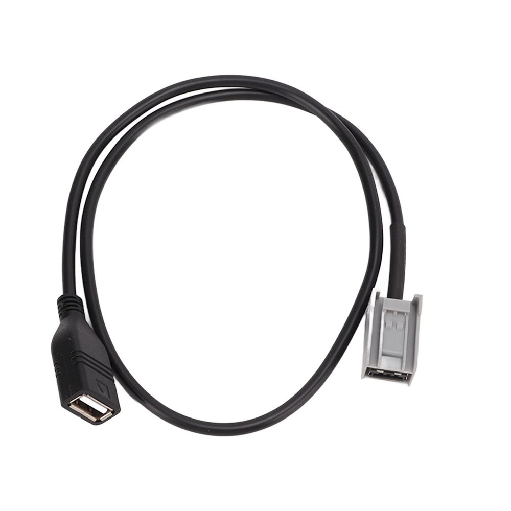 Tefola Car Audio USB Adapter Cable, Audio USB Adapter Cable Support MP3 WMA WAV Replacement for Mitsubishi Outlander ASX Lancer