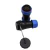 ZBLZGP SD28 16 Pin Wire Connector Waterproof Bulkhead Electrical Equipment Cable Panel Mount Connector Male to Female Plug and Socket for LED Light Outdoor view 2