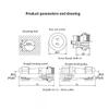 ZBLZGP SD28 16 Pin Wire Connector Waterproof Bulkhead Electrical Equipment Cable Panel Mount Connector Male to Female Plug and Socket for LED Light Outdoor view 4