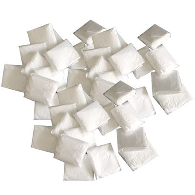 LALAFINA Waterproof Barber Apron Set 50pcs Disposable Protective Haircut Covers Chemical Cape for Salons
