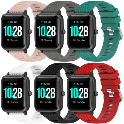 FitTurn 6-Pack Bands Compatible with Cubitt Jr Smart Watch Bands Replacement Quick Release Waterproof Soft Straps Washable Straps Wristbands Accessoy (SixColors-A)