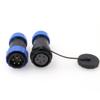 ZBLZGP SD28 5 Pin Waterproof Connector 12-15mm Cable Electrical Panel Mount Male Female Plug Socket Bulkhead LED Power Cable Wire Connector view 3