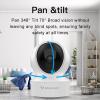 4MP Smart Indoor WiFi IP Camera Pan & Tilt Humanoid Detection Delimitation Detection Motion Detection Smoke Alarm Sound Detection Absence Detection 2-Way Talk IR Night Vision Support 2.4G 5G WiFi view 3