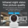 4MP Smart Indoor WiFi IP Camera Pan & Tilt Humanoid Detection Delimitation Detection Motion Detection Smoke Alarm Sound Detection Absence Detection 2-Way Talk IR Night Vision Support 2.4G 5G WiFi view 4