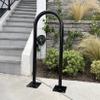 Sandbaggy In Ground Bike Rack | U Shaped, Commercial, Outdoor, 1 Loop, Steel | Black, 14.5" x 34" (1) view 1