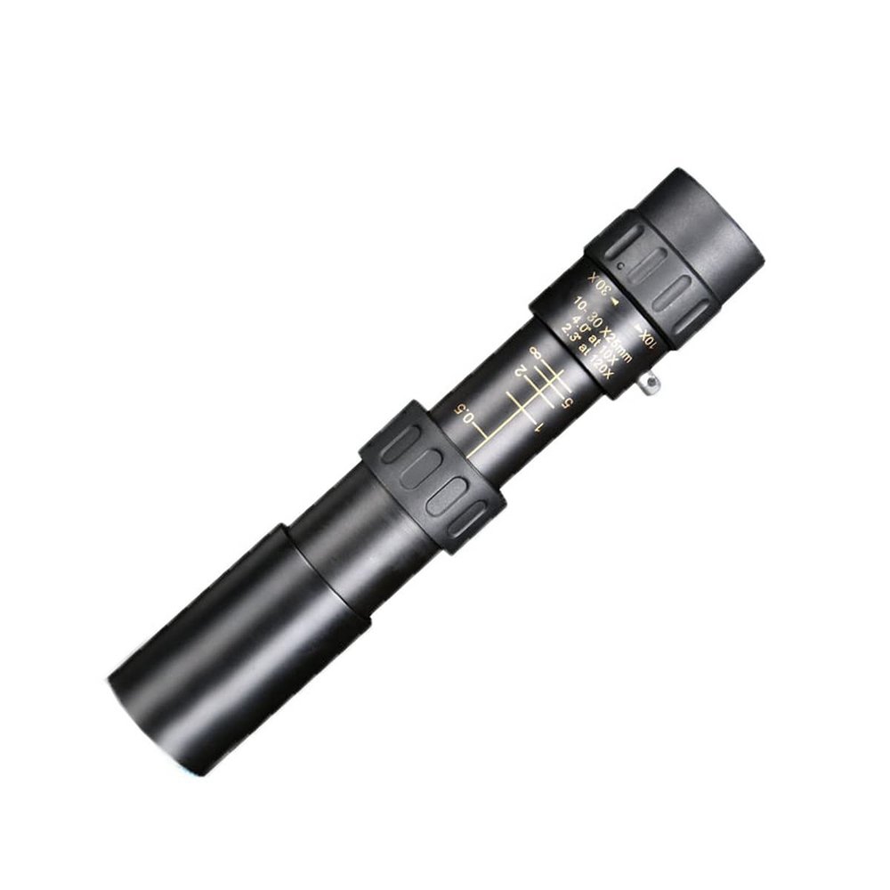 RADHAX Microscope Kit Optical Glass Mobile Phone Telescope Monocular Zoom Camera Lens for Optical Instruments 300x Black Microscope Lens Adapters (Color : B)