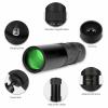 RADHAX Microscope Kit Optical Glass Mobile Phone Telescope Monocular Zoom Camera Lens for Optical Instruments 300x Black Microscope Lens Adapters (Color : B) view 2