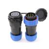 ZBLZGP SD28 9 Pin Bulkhead Connector Male Female Docking 10A Plug Socket Panel Mount Waterproof Aviation Electrical Cable Wire Connector view 1