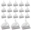 50 Pieces Adhesive Cable Clips White, Wire Management Holder Cord Organizer view 1