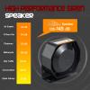 BooYu 12V 400W 37 Tones Police Warning Emergency Siren PA System [Slim Speaker Horn][Handheld Microphone][Hands-Free][2 x 15A Switches] for Firefighter Ambulance Vehicles Truck Car SUV ATV UTV view 3