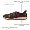 SAS Boulder Lace Up Sneaker Smores 6 M (M) (B) view 3