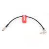 DRRI DIN 1.0/2.3 & Tentacle Sync E External Timecode Cable for Canon R5C and Zoom F6/ Atomos Ultra Sync One TCG view 2