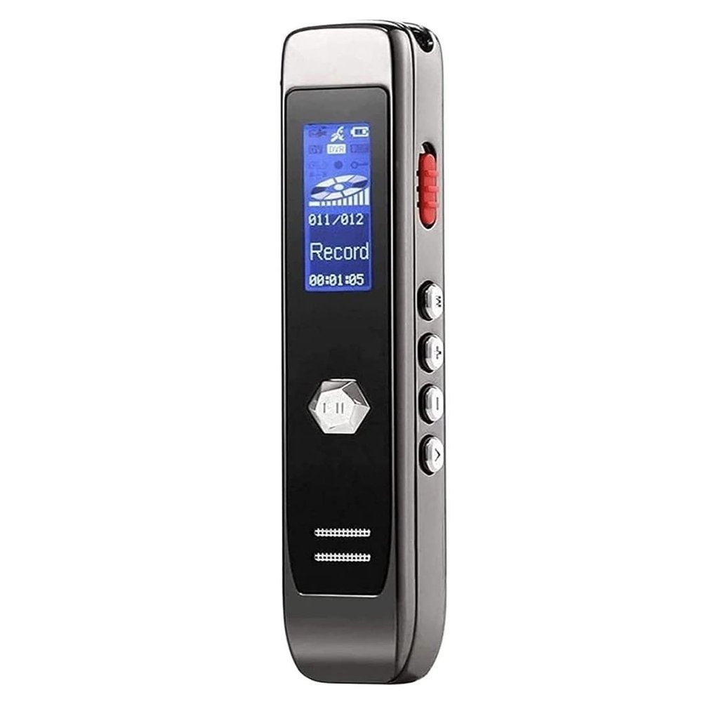 TOEWOE Digital Voice Recorder, Voice Activated Recorder, Small Tape Audio Recording Device with Playback for Lectures Meetings Interviews
