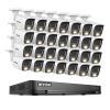 ANNKE 32CH 2MP H.265+ AI DVR Security Camera System, (28) 1080P Surveillance Outdoor Cams with Color Night Vision, Human/Vehicle Detection, NO Hard Drive, for Business, Warehouse, Restaurant, Retail view 1