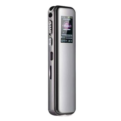 TOEWOE Digital Voice Recorder, Voice Activated Recorder for Lectures Meetings - Mini Audio Recorder, Dictaphone Recording Device with Playback, MP3 Player (Size : 16GB)