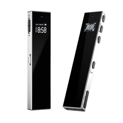 TOEWOE Voice Recorder, HD Audio Dictaphone, Portable Audio Recorder, Mini Digital Recorder, Voice Activated Recorder for Lecture, Meeting, Class (Size : 16GB)