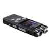 TOEWOE Digital Voice Recorder for Lectures Meetings, Voice Activated Recorde, Audio Recorder with Playback, Double Microphone Noise Cancelling Dictaphone, Black (Size : 32GB) view 2