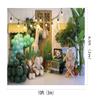 10x6.5ft Animal Backdrops Birthday Backdrops for Balloon Giraffe Monkey Lion Elephant Green Forest Background for Kids Newborn Portrait Photo Booth Props view 4