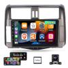 [2+64GB] Android 13 Car Radio for Toyota Prado 2010 2011 2012 2013, 9 inch Touch Screen Stereo, Carplay&Android Auto/1080P/Hi-Fi Audio/Bluetooth/GPS/WiFi +Backup Camera+Mic view 1