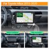 [2GB+64GB] Car Radio for Toyota Hilux 2015-2020, 10.1 inch Touch Screen Car Stereo with Android 13 System, Carplay&Android Auto/1080P/Hi-Fi Audio/Bluetooth + AHD Backup Camera + Mic view 2