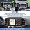 [2+64GB] Android 13 Car Radio for Toyota Venza 2008-2016, 9 inch Touch Screen Stereo, Carplay&Android Auto/1080P/Hi-Fi Audio/Bluetooth/GPS/WiFi +Backup Camera+Mic view 2