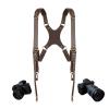 4J LEDR Camera Harness,Dual Shoulder Leather Camera Strap for Photographer,Camera Shoulder Strap for 2 Cameras Carrying for Men&Women, Multi Camera Gear for DSLR/SLR Strap,Quick Release view 1