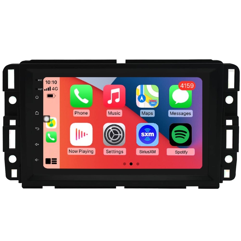 Radio for Chevy Chevrolet Silverado Impala Tahoe GMC Acadia Sierra Yukon Android Stereo 2006 2007 2008 2009 2010 2011 2012 2013 2014 Accessories Navigation build in wireless carplay Free camera