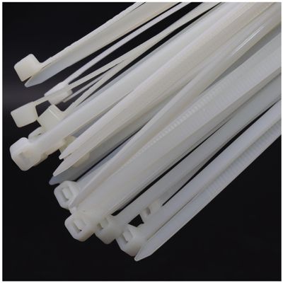 zip ties 18 inch for outdoor use Large cable ties white 100 pcs strong long nylon ties industrial plastic tie wraps