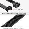 18 inch zip ties for outdoor use Large cable ties black 100 pcs strong long nylon ties industrial plastic tie wraps view 2