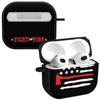 AFFINITY BANDS Firefighter HDX Case Cover Compatible with Apple AirPods Gen 3 (Axe Flag Black) view 1