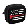 AFFINITY BANDS Firefighter HDX Case Cover Compatible with Apple AirPods Gen 3 (Axe Flag Black) view 3