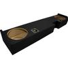 KICKER 10C10-4 Compatible with Ford F-250 F-350 01-12 Loaded Dual 10" C10 Subwoofer Box 2 Ohm (10C10-4) view 2