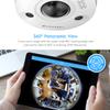 Amcrest Fisheye IP POE Camera, 360 Panoramic 12-Megapixel POE IP Camera, Heat Map Detection, Perimeter Protection, People Counting, 33ft Nightvision, MicroSD Recording, IP12M-F2380EW (White) view 3