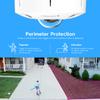 Amcrest Fisheye IP POE Camera, 360 Panoramic 12-Megapixel POE IP Camera, Heat Map Detection, Perimeter Protection, People Counting, 33ft Nightvision, MicroSD Recording, IP12M-F2380EW (White) view 4
