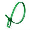 RETYZ 12-Inch Green Reusable Releasable Cable Ties  20 Pack, 50 lb Strength, Patented Quick-Release, Tool-Free Design for Home, Office, and Light Industrial Use view 1