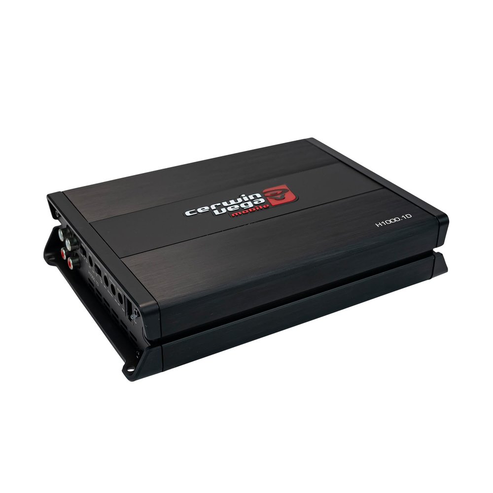 Cerwin-Vega H1000.1D 1000W Max 1/2/4 1-ChannelClass-D Mono Digital Amplifier Remote Bass Knob Included HED Series