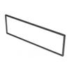 Single DIN Trim Ring with 1/8" Border Car Stereo Dash Installation Kit Radio Mount Frame Trim view 1