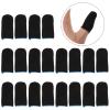 Gatuida Smartphone Thumb Protector 10 Pairs Game Finger Stall Non-Slip Carbon Fiber Controller Finger Covers Phone view 2
