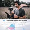 cametv Kuminik8 1.9GHz Wireless Intercom Headset System Noise Cancellation Zero Latency Full Duplex 5 Person Team Communication with Hardcase for Church Boating TV Film Production Drone view 3