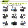 Sportway S501 Dash Cam Suction Mount Holder (5th Gen), Replaceabled Joint for CHORTAU OldShark NIUTA Boogiio ORSKEY Abask and Most Other Car Dash Cameras view 4