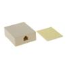 Beszin (1-Piece) RJ11 (6P4C) Modular Single Port Surface Mount Jack Box Ivory for Telehone/Phone Line with Mounting Screws view 4