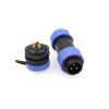 ZBLZGP SP21 3 Pin Connector Aviation Circular Quick Disconnect Male Cable Plug Female Panel Socket Circular Plastic Industrial Power 30A 12AWG for LED Outdoor Lighting view 3