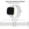10 Pack for Fitbit Versa 3 Bands/Fitbit Versa 4 Band/Fitbit Sense Bands for Men Women, Adjustable Stretchy Solo Loop Elastic Nylon Sport Strap for SmartWatch Replacement view 2