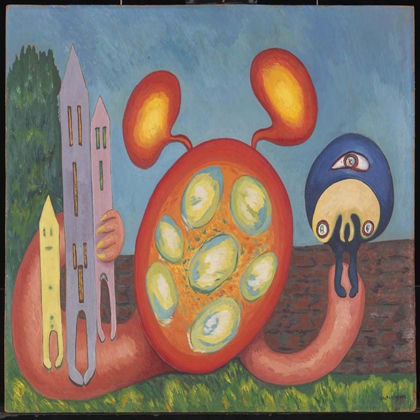 Grace Pailthorpe : The Blazing Infant : 1940 : Archival Quality Art Print