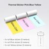 Thermal Sticker Pink Blue Yellow for myFirst Camera Insta 20/Insta 2/Insta Wi view 3