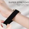 10 Pack for Fitbit Versa 3 Bands/Fitbit Versa 4 Band/Fitbit Sense Bands for Men Women, Adjustable Stretchy Solo Loop Elastic Nylon Sport Strap for SmartWatch Replacement view 4